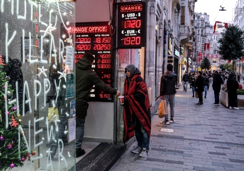 تراجع ثقة المستهلكين في تركيا إلى مستوى قياسي في ديسمبر