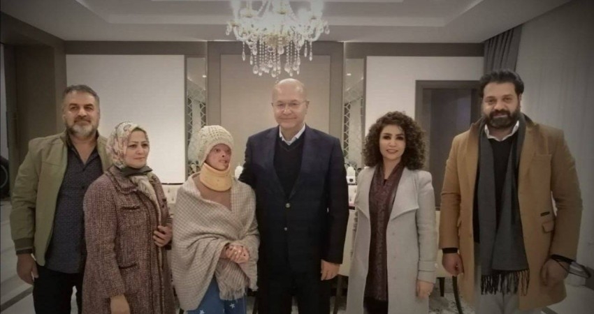 الأميرة مريم العراقية تلتقي رئيس الجمهورية.. وإلهام الفضالة تتفاعل للمساهمة في علاجها