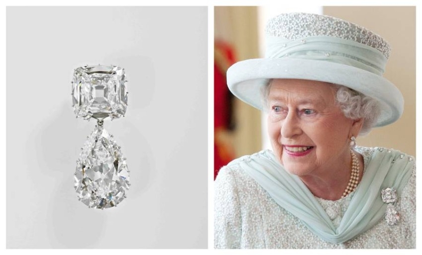 67 مليون دولار.. بروش الملكة إليزابيث الأغلى في العالم