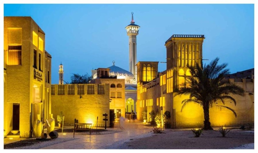 «حي الفهيدي» تراث يعكس الحياة التقليدية السائدة في دبي