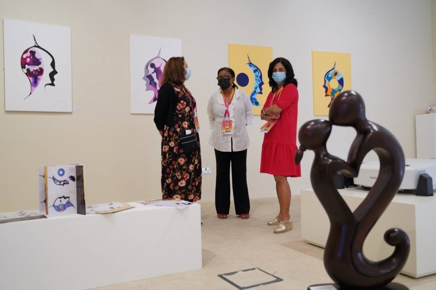 «فن التواصل».. معرض يجسّد إبداعات 12 فناناً أنغولياً في إكسبو