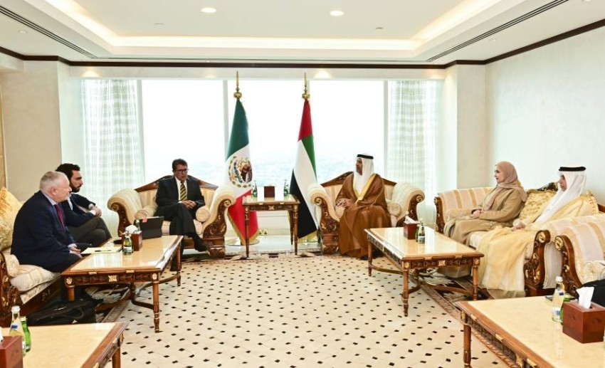 بحث تعزيز العلاقات البرلمانية بين الإمارات والمكسيك