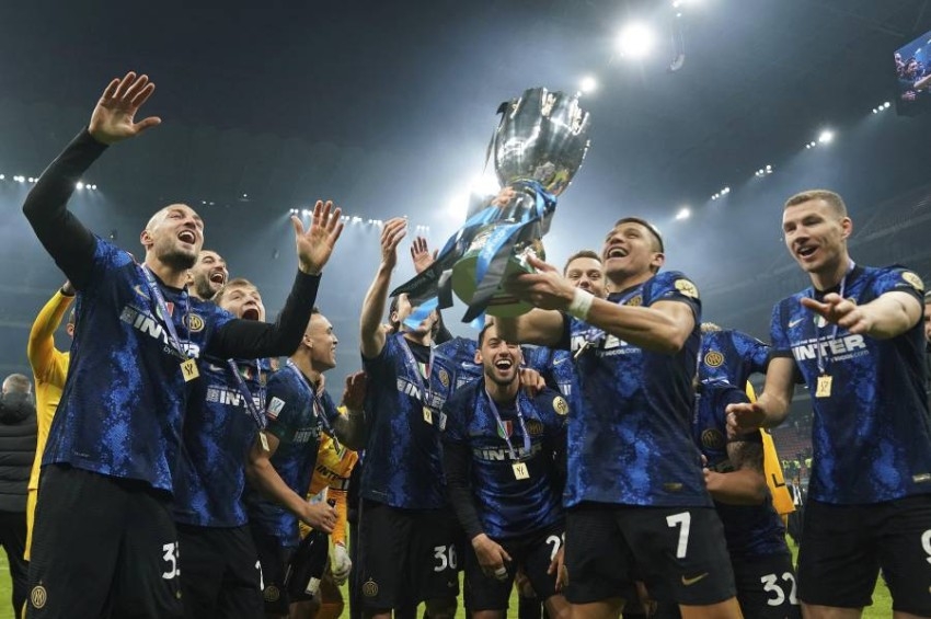 إنتر ميلان يحصد لقبه السادس في بطولة كأس السوبر الإيطالي