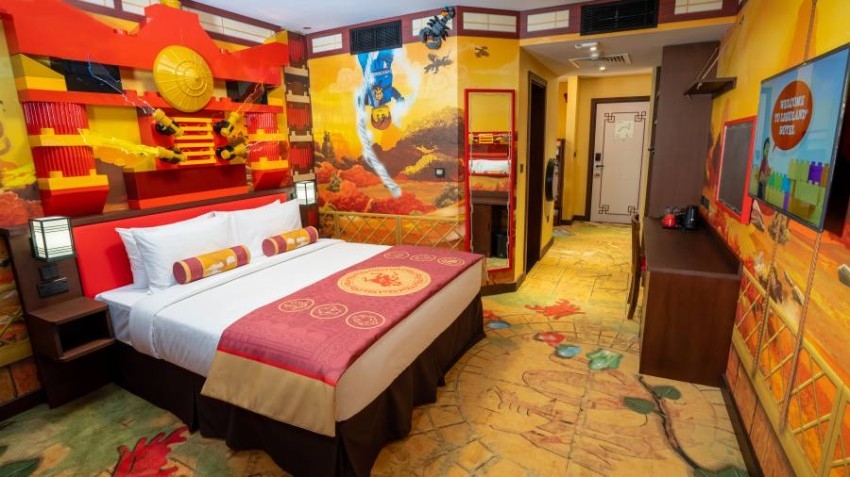فندق الليغو يستقبل السياح والمقيمين في دبي في 21 يناير