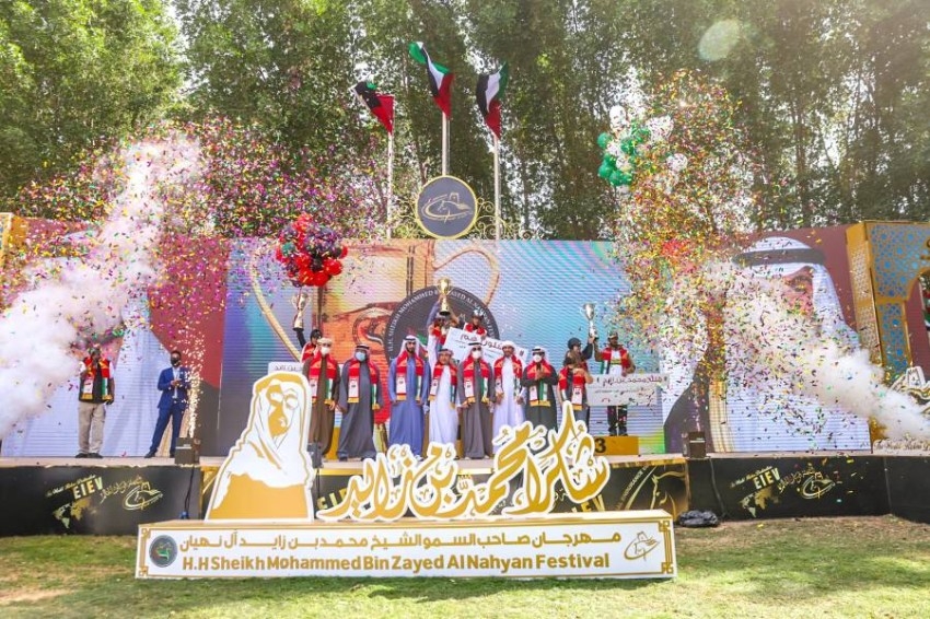 مهرجان محمد بن زايد للقدرة: الجهوري بطلاً للإسطبلات الخاصة