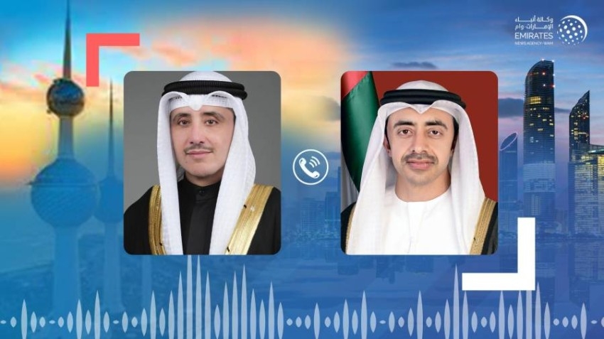 وزير خارجية الكويت يؤكد تضامن ووقوف بلاده مع الإمارات