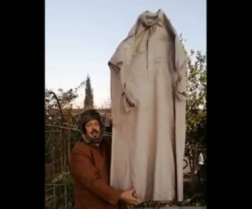 «فيديو» لتجمد ملابس سعودي يثير تفاعلاً كبيراً