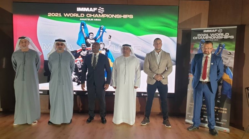 الاثنين انطلاق بطولة العالم للفنون القتالية المختلطة في أبوظبي