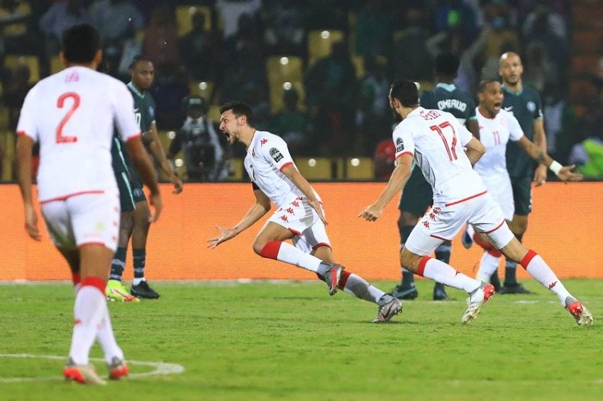 المساكني يقود تونس إلى ربع نهائي أمم أفريقيا على حساب نيجيريا