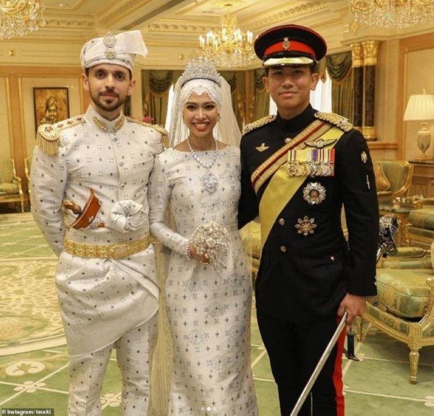 تزوجت من عراقي.. حفل زفاف أسطوري لابنة سلطان بروناي