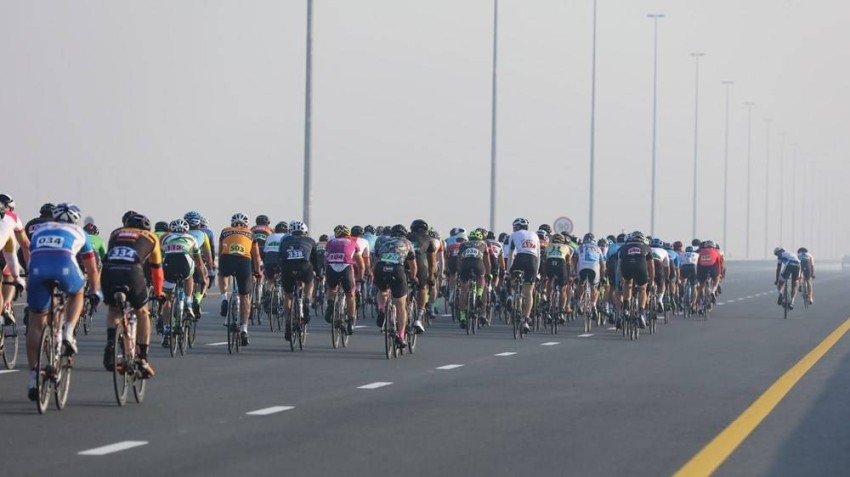 600 درّاج في الجولة التحضيرية لتحدي سبينس للدراجات الهوائية بدبي