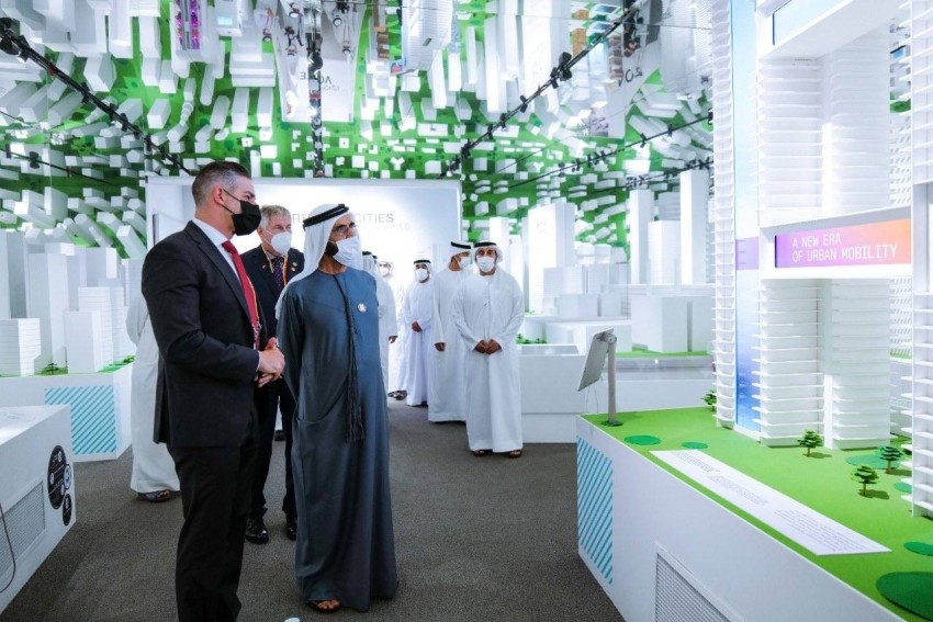 محمد بن راشد يزور جناح ألمانيا في إكسبو 2020 دبي