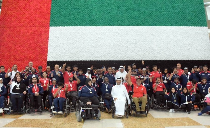 منتخب الإمارات يستعد لألعاب غرب آسيا البارالمبية
