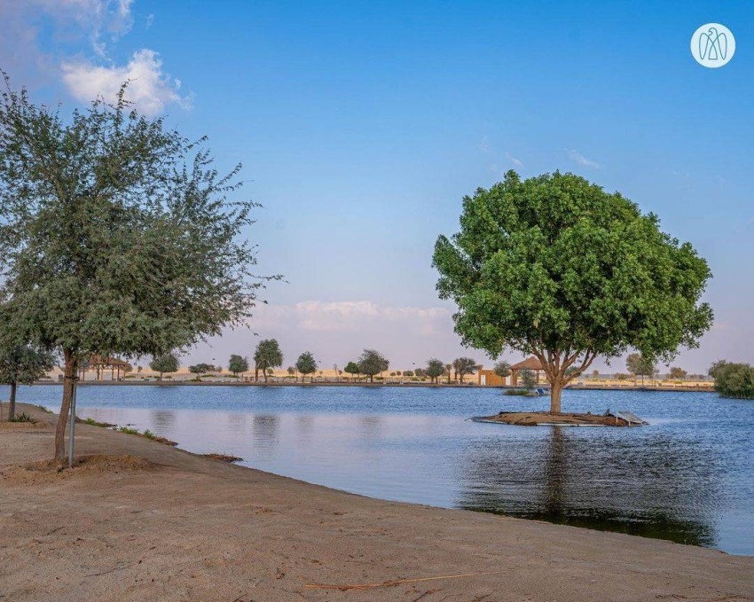 افتتاح موقع تخييم جديد على طول بحيرة الوثبة في أبوظبي