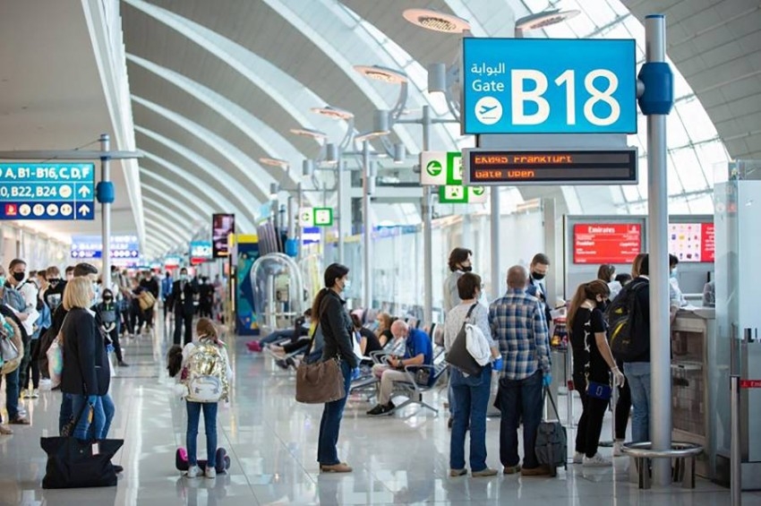 3.7 مليون مسافر عبر مطار دبي خلال يناير بنمو 84%