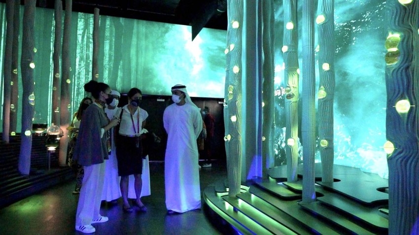 الفلاسي يزور الجناح الإسباني في «إكسبو 2020 دبي»