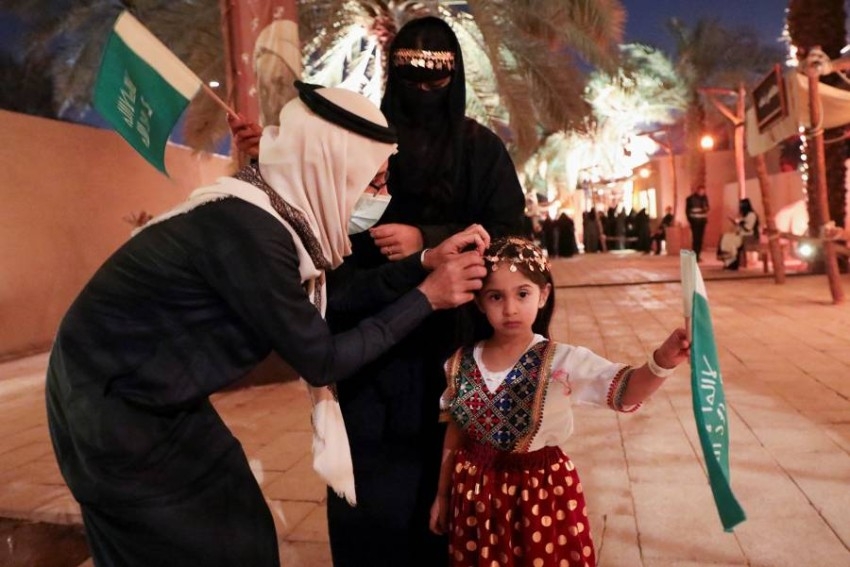 احتفالات ذكرى يوم التأسيس للمملكة العربية السعودية بالرياض