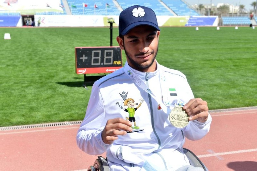 27 ميدالية لأبطال الإمارات في بارالمبية غرب آسيا بالبحرين