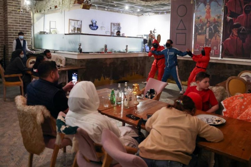 مطعم في السعودية مستوحى من مسلسل "لعبة الحبار" الشهير