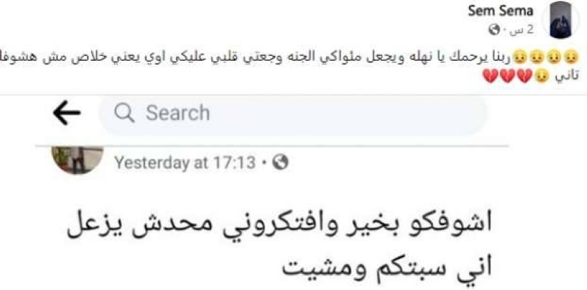 مصر.. جدل بعد انتحار فتاة عقب نشر وصيتها على «فيسبوك»