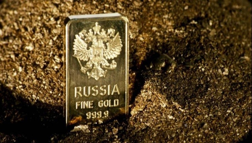 1.8% ارتفاع إنتاج روسيا من الذهب في 2021