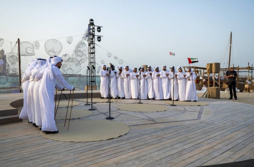 خالد بن محمد بن زايد يدشن النسخة الأولى من مهرجان التراث البحري بأبوظبي