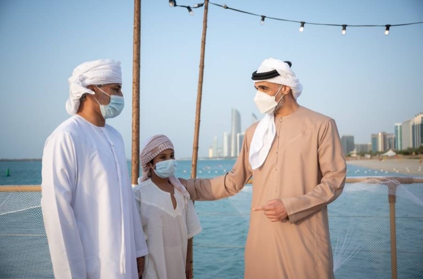 خالد بن محمد بن زايد يدشن النسخة الأولى من مهرجان التراث البحري بأبوظبي