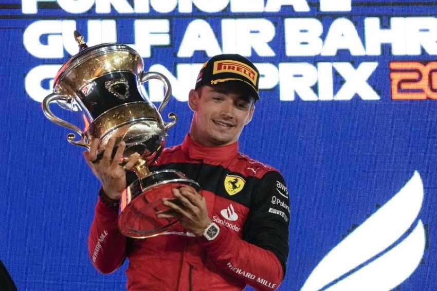 لوكلير يفتتح موسم فورمولا 1 الجديد بلقب جائزة البحرين