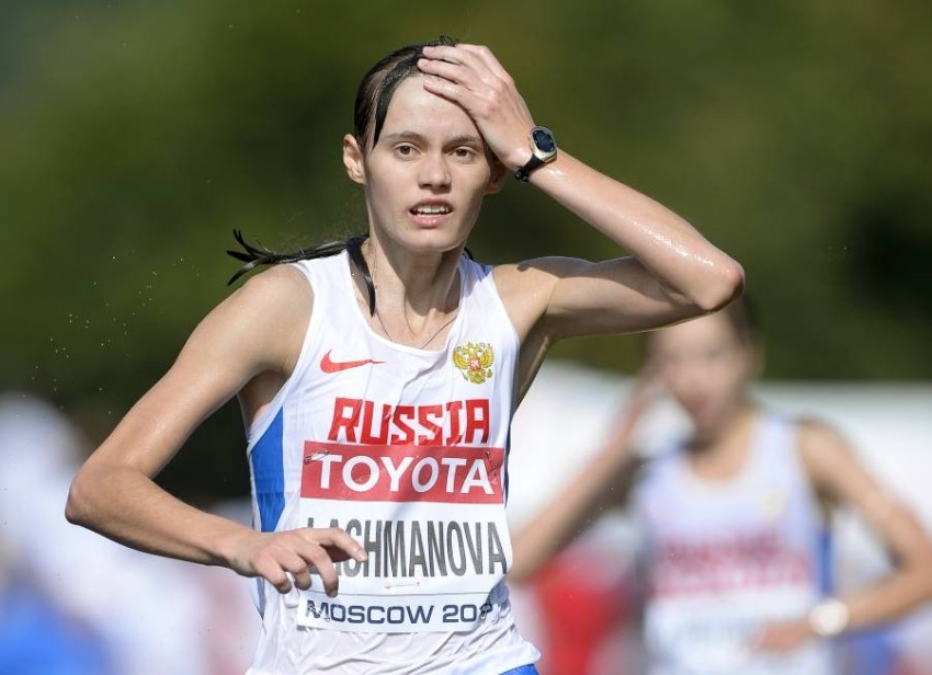 إيقاف الروسية لاشمانوفا وتجريدها من ذهبية أولمبياد 2012