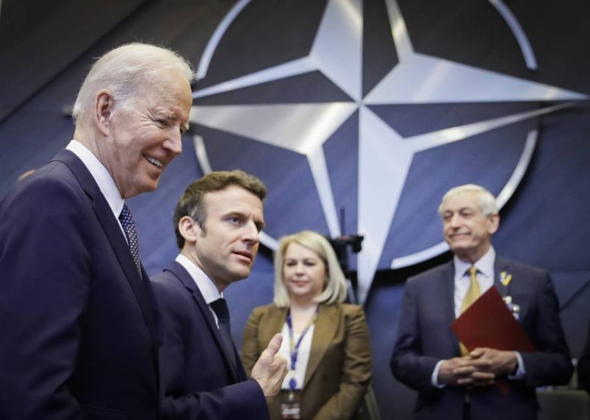 صور | بايدن وزعماء العالم يفتتحون قمة الناتو