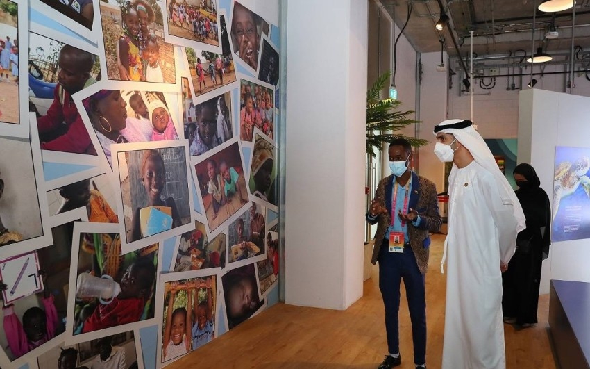 الزيودي يزور جناحَي غينيا بيساو وكيربياتيلدى في إكسبو 2020 دبي