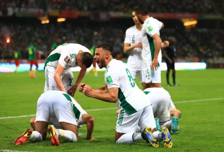 الجزائر تقترب من بلوغ المونديال بالفوز على الكاميرون