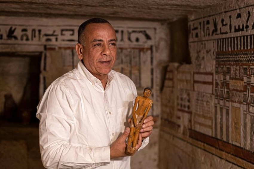 اكتشاف خمس قبور فرعونية جديدة في منطقة سقارة بمصر