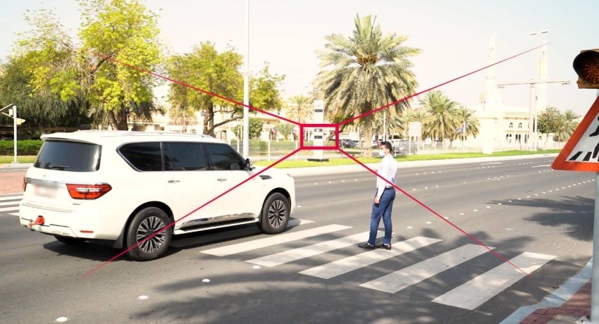 «حاذر» يرصد مخالفات معابر المشاة بالذكاء الاصطناعي في أبوظبي