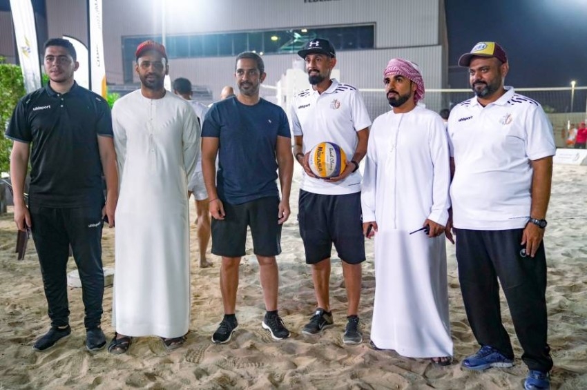 إثارة وتنافس قوي في كرة الطائرة في رمضانية عجمان