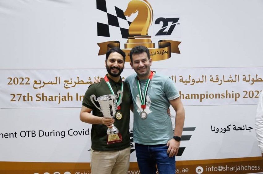 سالم عبدالرحمن يتوج بـ«دولية الشارقة الرمضانية للشطرنج السريع»