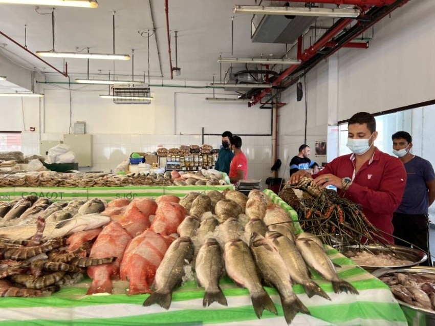 توافر التوصيل «أونلاين» بسوق سمك جميرا في دبي