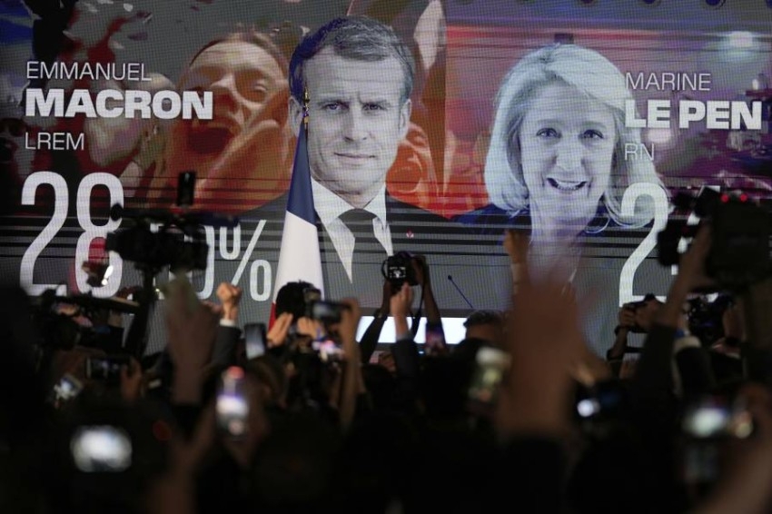 الأرقام الكاملة للجولة الأولى في الانتخابات الرئاسية الفرنسية