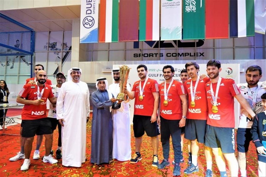 الإمارات تتوج بـ«كأس الخليج للبادل تنس» في ند الشبا