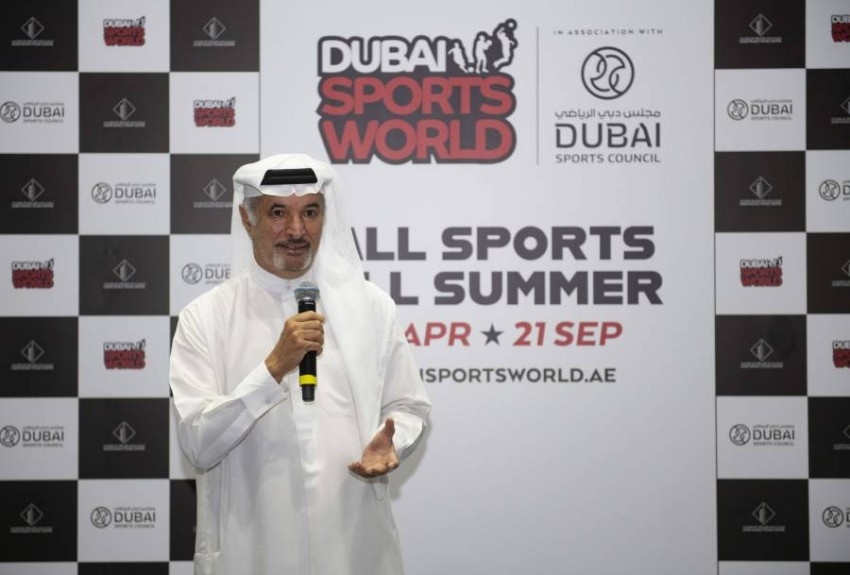 عالم دبي للرياضة.. بنزنس وترفيه داخل الصالات المغلقة