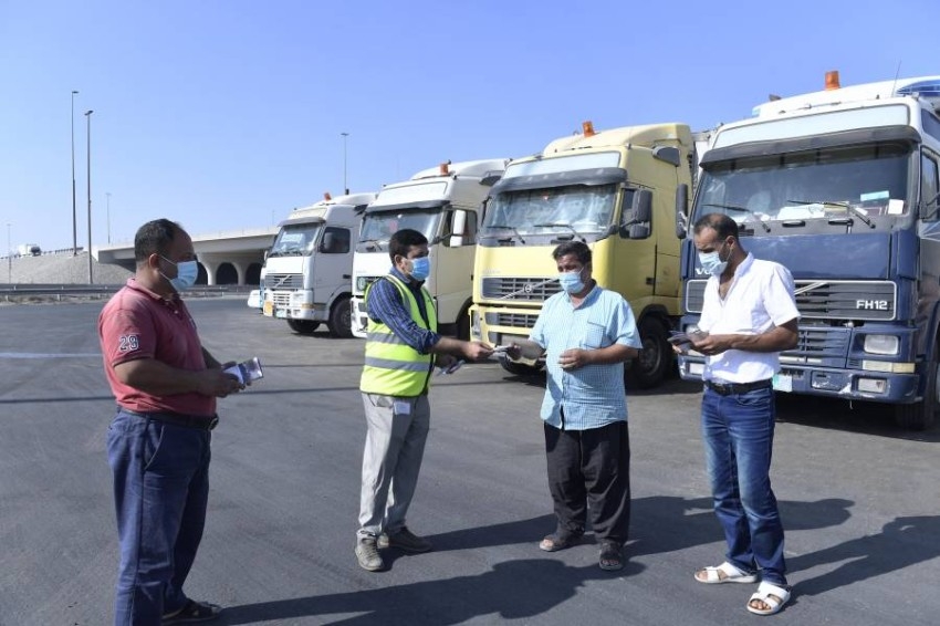 8000 توعية ووجبة إفطار رمضان من «طرق دبي» للسائقين