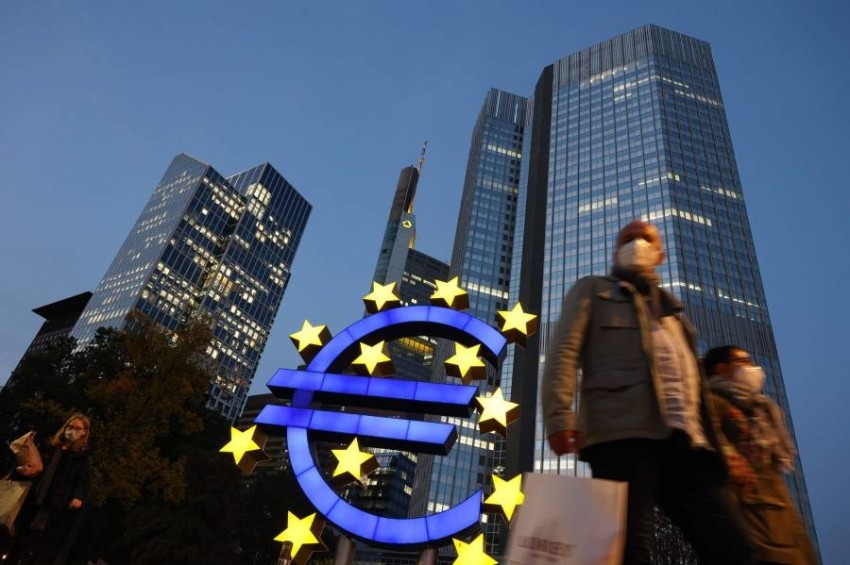 المركزي الأوروبي: التضخم إلى ارتفاع بسبب أسعار السلع والإمداد