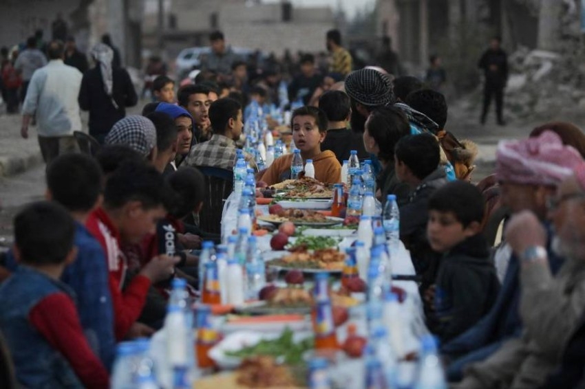 إفطار جماعي بسوريا