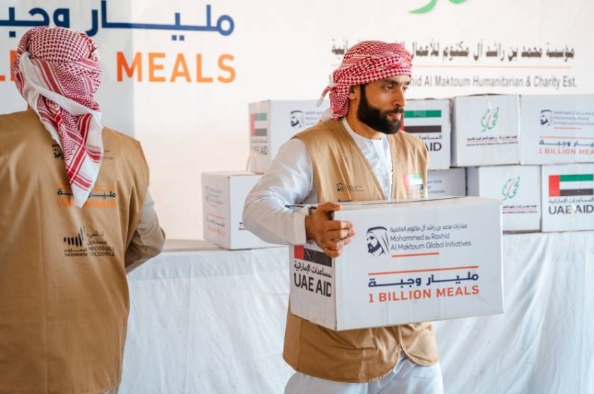 مليون درهم من «مجموعة شرف» لمبادرة «المليار وجبة»