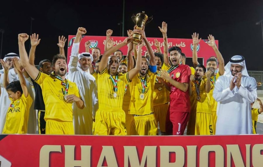 الوصل بطلاً لكأس الإمارات لكرة القدم الشاطئية