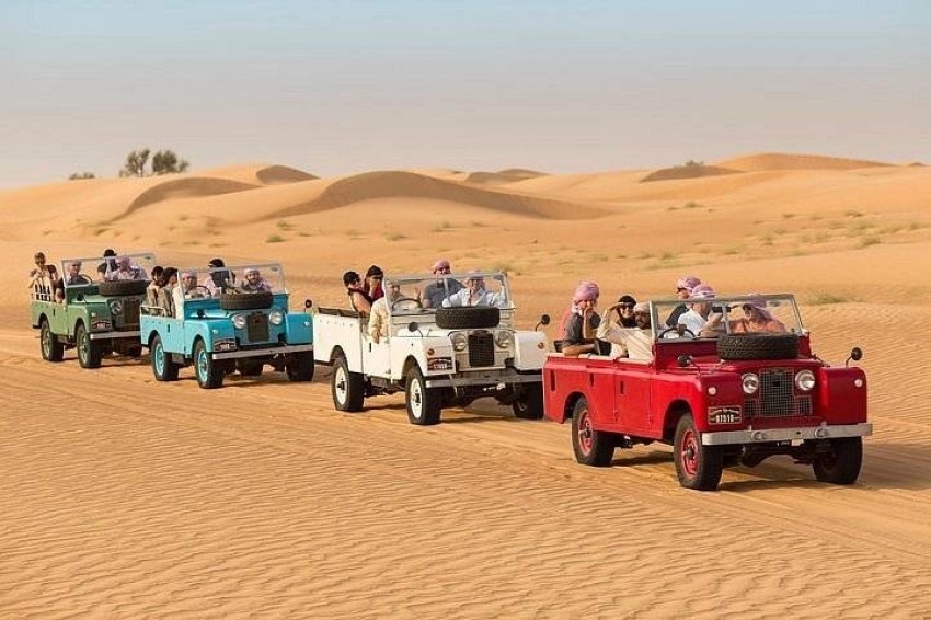 إجازة العيد واقتراب الصيف يجعلان صحراء الإمارات وجهة ترفيهية متكاملة