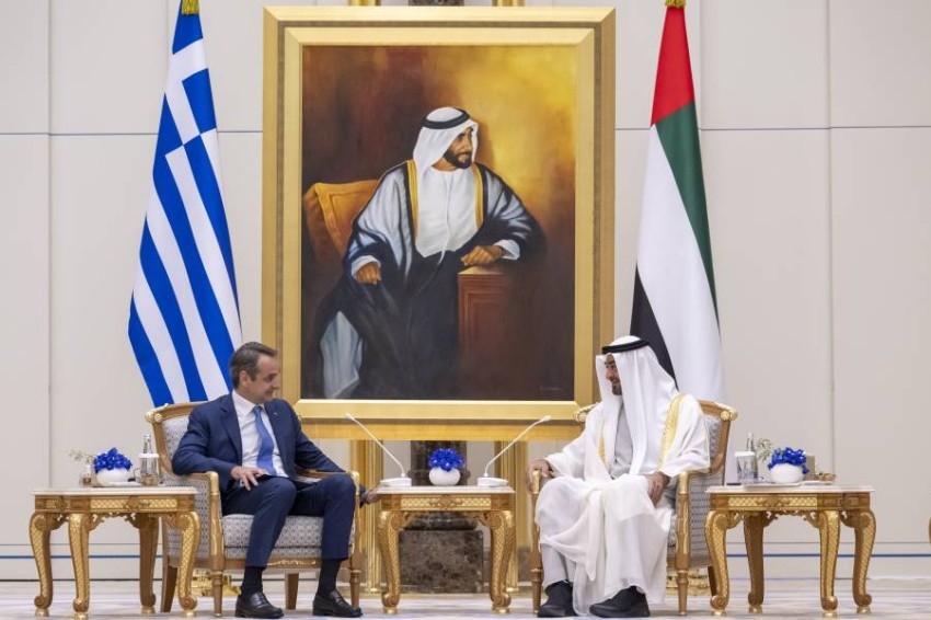 بيان مشترك|الإمارات واليونان تؤكدان سعيهما لتعزيز شراكتهما ودعم السلم والاستقرار
