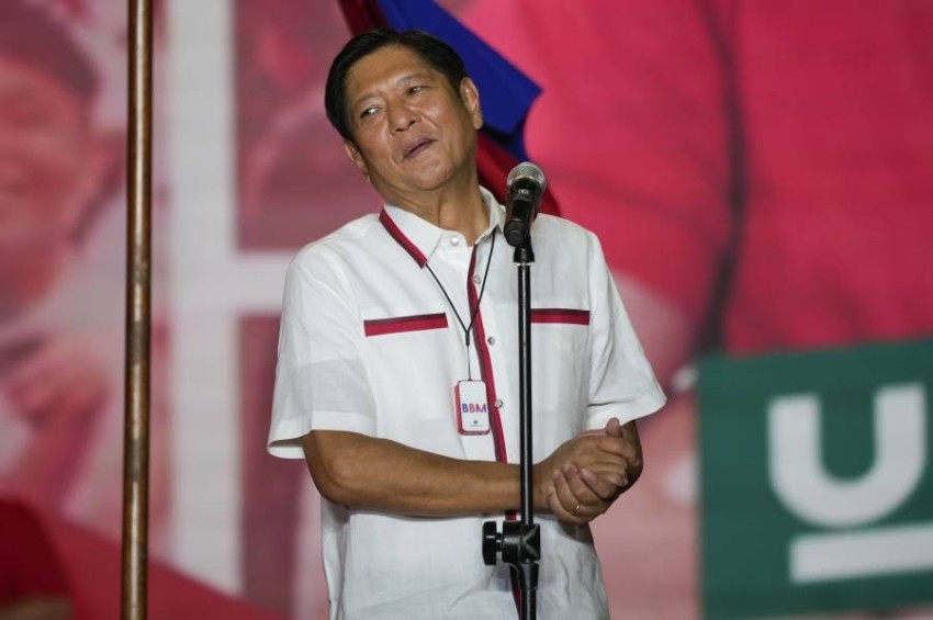 نجل ماركوس يحقق فوزاً كاسحاً في الانتخابات الرئاسية في الفلبين