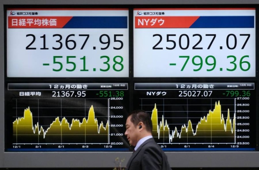 الأسهم اليابانية ترتفع مقتدية بصعود وول ستريت