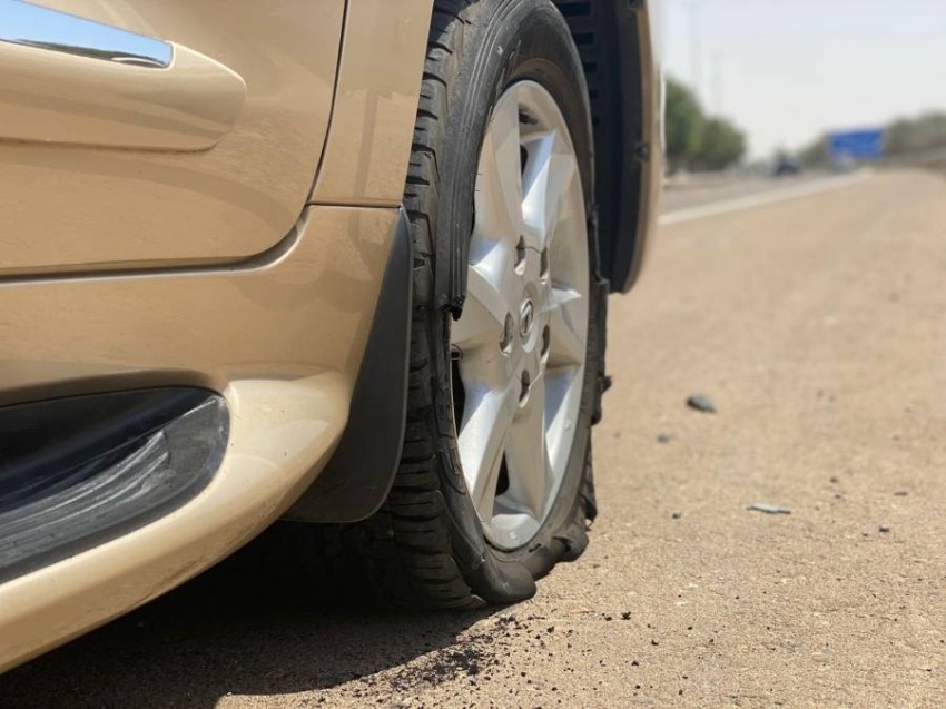 شرطة أبوظبي تحذر السائقين من خطورة استخدام «الإطارات الرديئة»